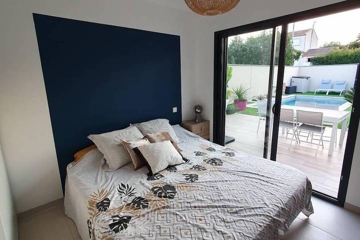 Location de vacances pour 6 personnes, avec piscine et jacuzzi à Bessan - 2