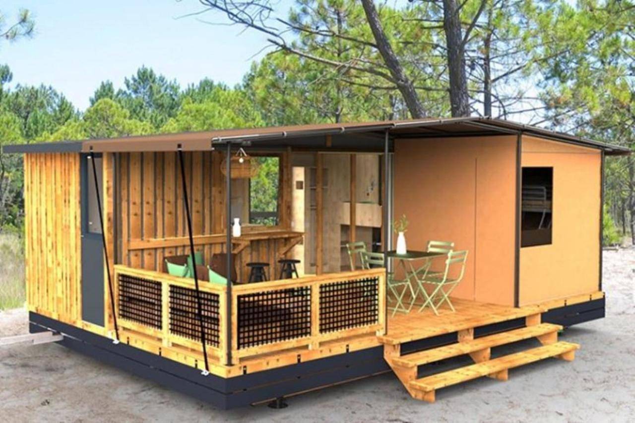 Camping du Lac de Cazaux in Cazaux, La Teste-de-Buch