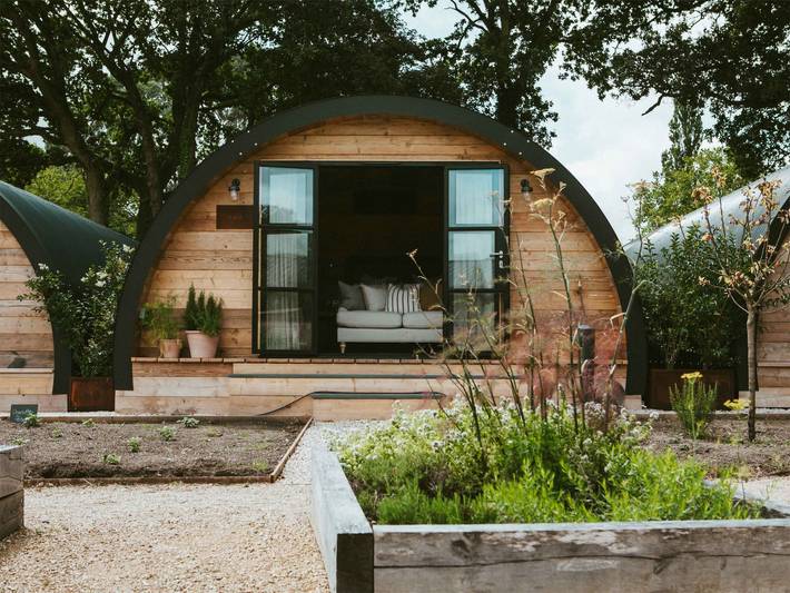 Glamping for 2 people in Hampshire