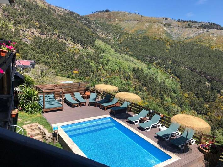 Ferienhaus für 4 Personen, mit Ausblick und Sauna sowie Garten und Pool in Portugal - 3