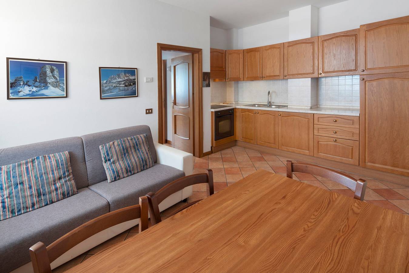 Appartamento intero, Appartamento 'Residence Malibu 1' con vista sulle montagne e Wi-Fi in Falcade, Dolomiti Superski