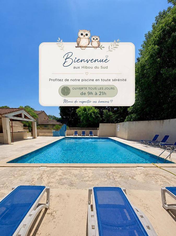 Gîte pour 3 personnes, avec jardin et vue ainsi que piscine et terrasse, animaux acceptés à Quissac