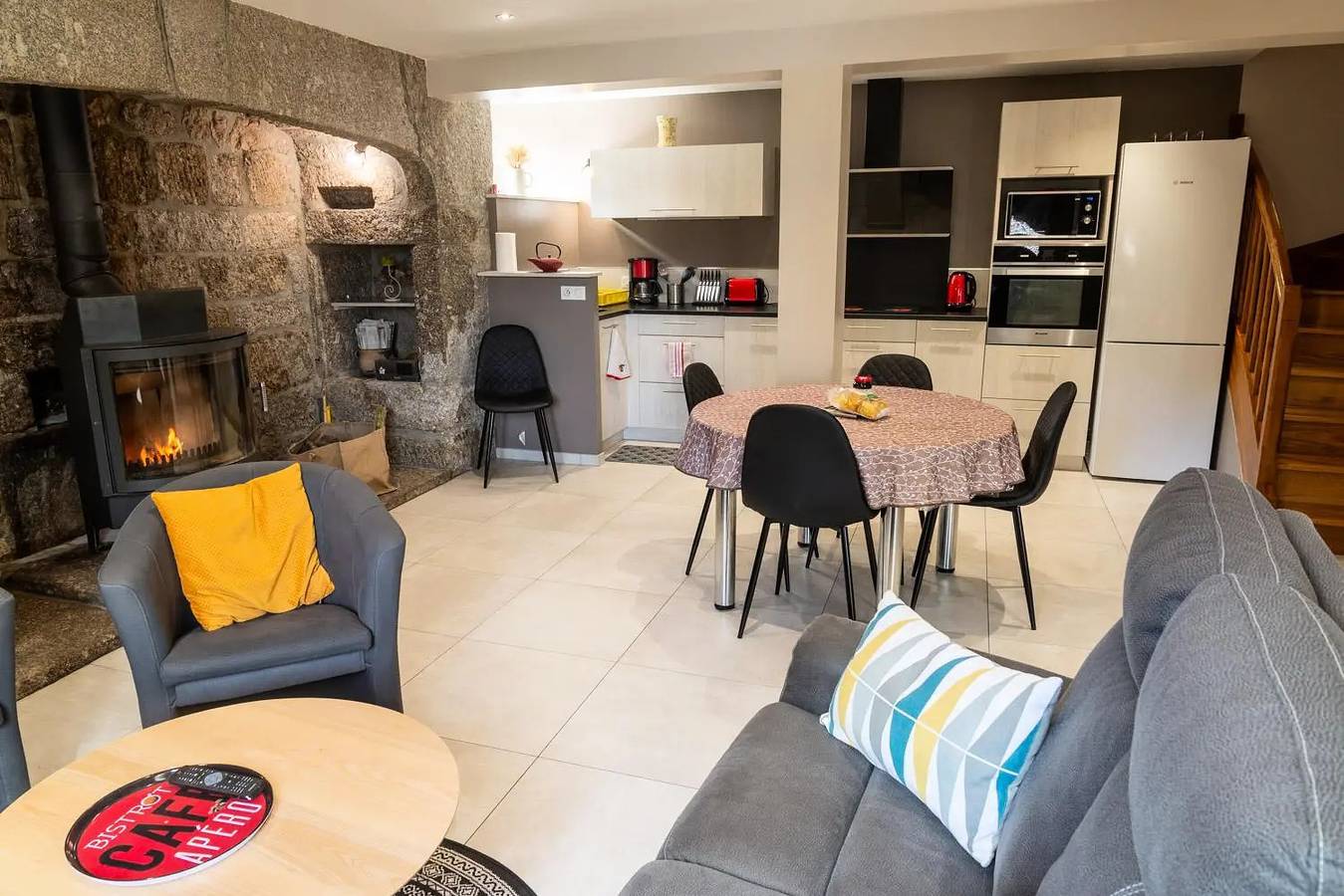 Gîte de France 6 personnes in Lac du Moulinet, Le Buisson