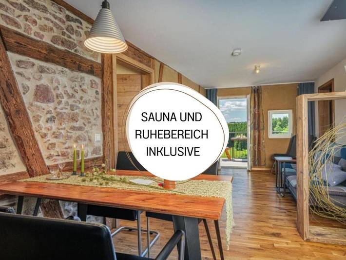 Ferienwohnung für 24 Personen, mit Terrasse und Garten sowie Sauna in Dornstetten