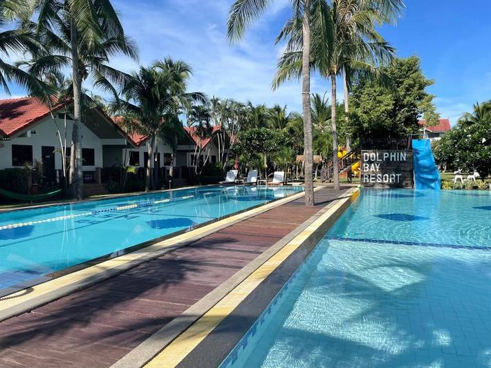 Resort für 3 Personen, mit Pool und Kinderpool sowie Ausblick und Garten - 1