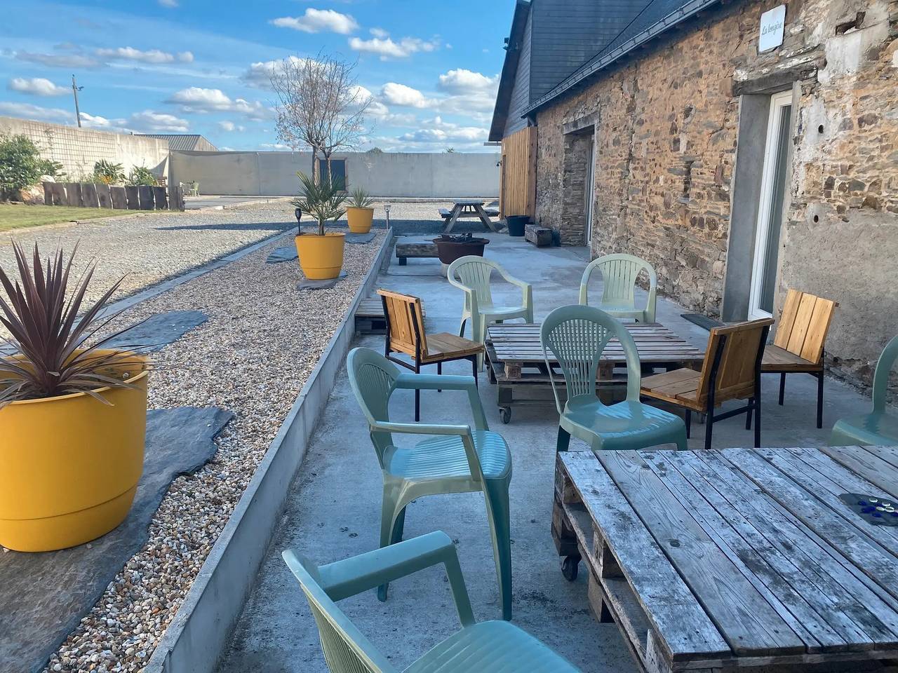 Le Nid Longère – Studio and Living Area in Abbaretz, Châteaubriant