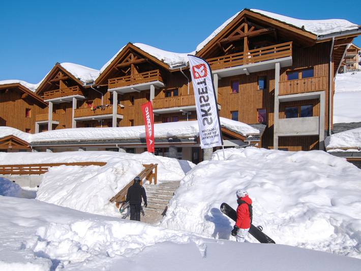 Appartement de vacances pour 6 personnes, avec sauna et terrasse, animaux acceptés
