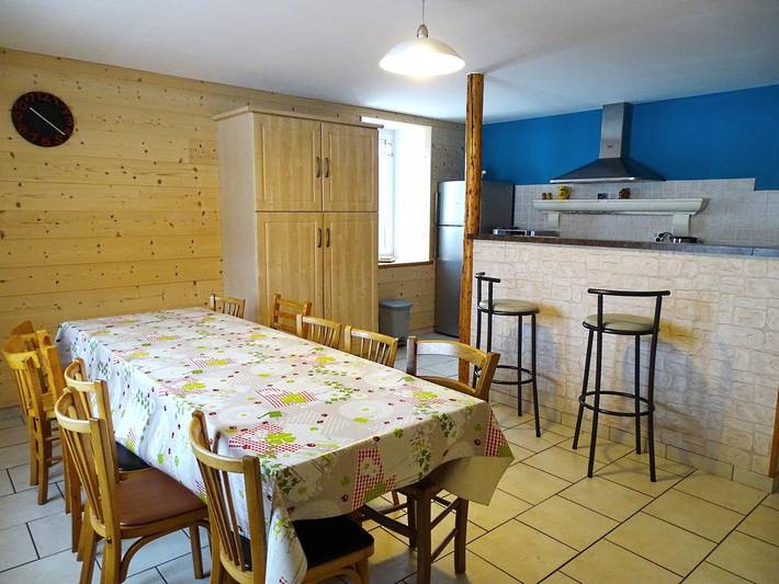 Gîte pour 12 personnes, avec jardin et vue, animaux acceptés à Prénovel - 4