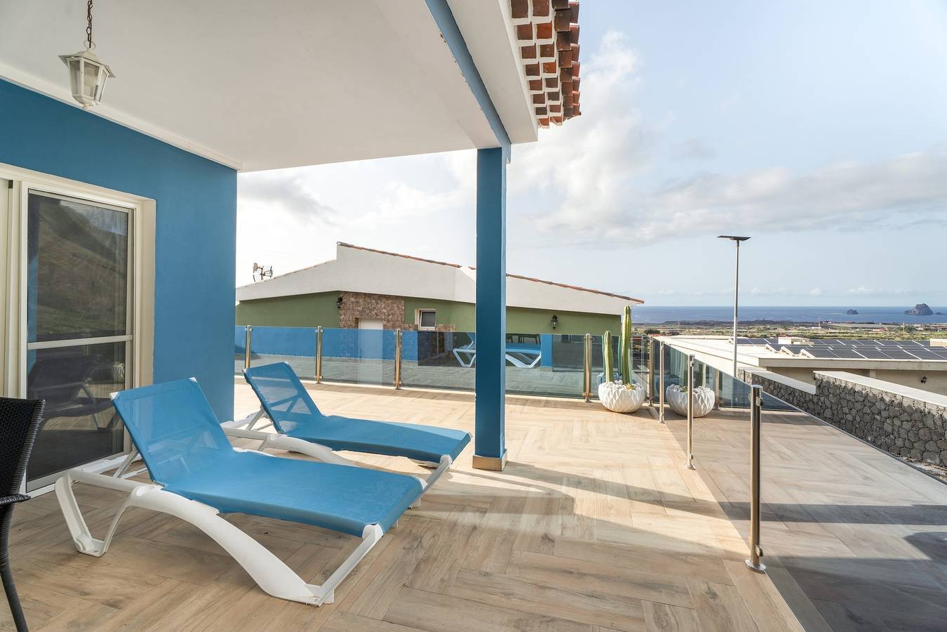 Maison de vacances 'Casa Mar Azul' avec vue sur la mer, terrasse privée et Wi-Fi in Frontera, El Hierro