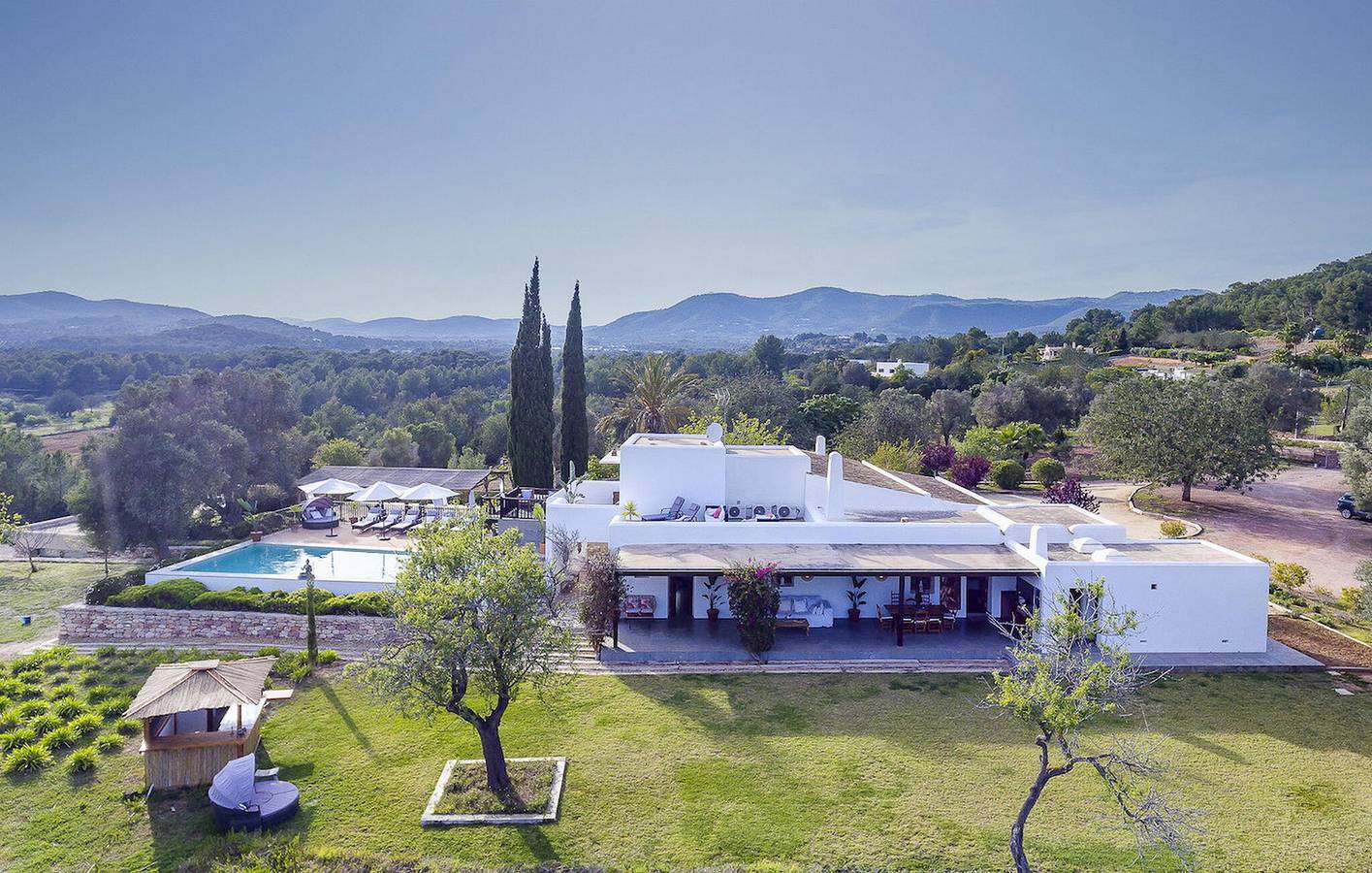 Paradies mit Meerblick und Pool: Cala Llenya 2km in Sant Carles de Peralta, Santa Eulària des Riu