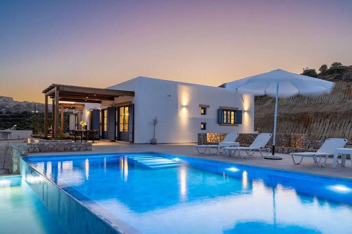 Ferienhaus für 6 Personen, mit Garten und Balkon