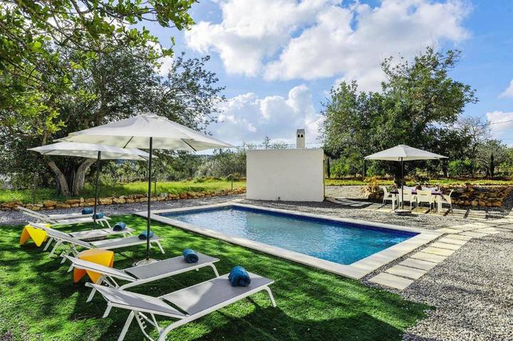 Ferienhaus für 6 Personen, mit Garten und Pool in Platja es Figueral - 4