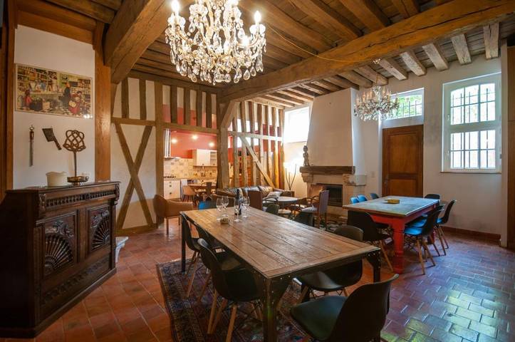 Maison de vacances pour 13 personnes, avec vue et balcon, adapté aux familles