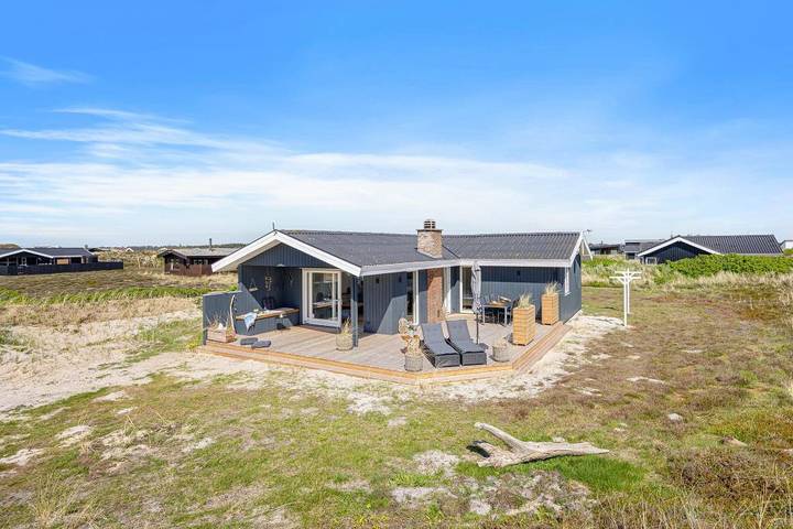 Ferienhaus mit Meerblick für 4 Personen, mit Balkon/Terrasse und Terrasse am Ringkøbing Fjord - 2