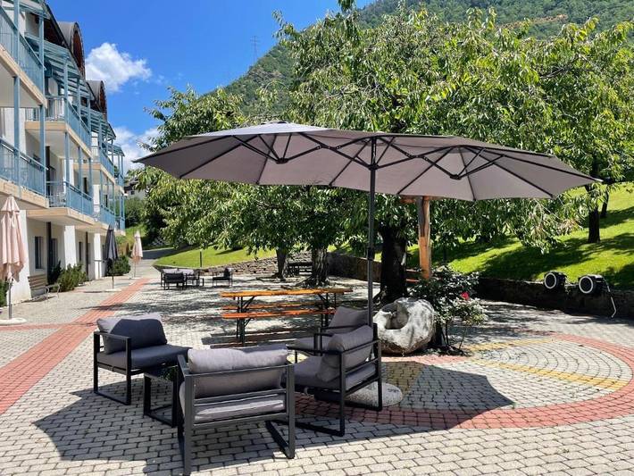 Hôtel pour 8 personnes, avec jardin à Viège - 3