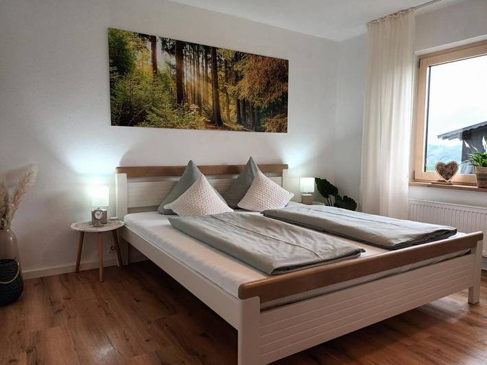 Ferienwohnung für 3 Personen, mit Terrasse und Ausblick in Böbrach - 4