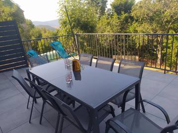 Gîte pour 6 personnes, avec terrasse à Le Pont-de-Montvert