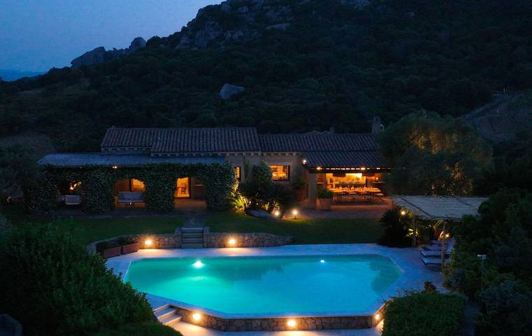 Villa per 8 persone, con Giardino a San Pantaleo