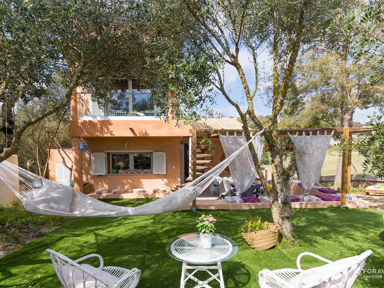 Can Marc - Preciosa casa con piscina y jardín en Vilafranca de Bonany in Villafranca de Bonany, Interior de Mallorca
