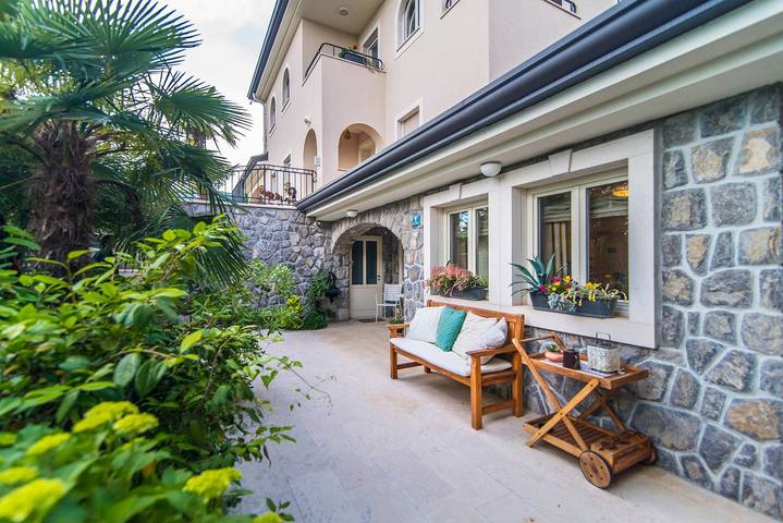 Ferienwohnung für 2 Personen, mit Pool und Garten in Opatija Riviera - 3
