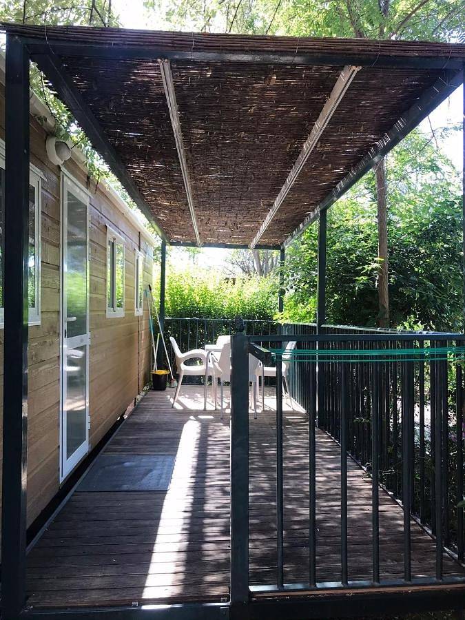 Camping para 2 personas, con Terraza además de Jardín y Piscina en Viñuela - 4