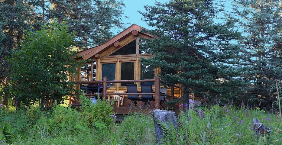 Cabane en bois pour 4 personnes, avec terrasse et jardin dans Alaska - 4