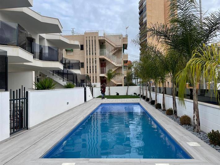 Bungalow für 5 Personen, mit Pool und Ausblick sowie Garten, mit Haustier an der Costa Cálida - 4