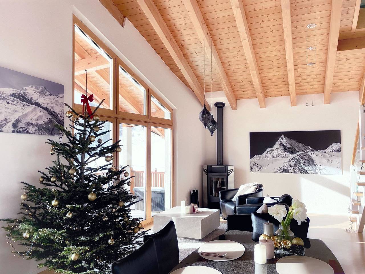 Ganze Wohnung, Penthouse Victoria’s Home im Haus Judith in Saas-Fee, Walliser Alpen