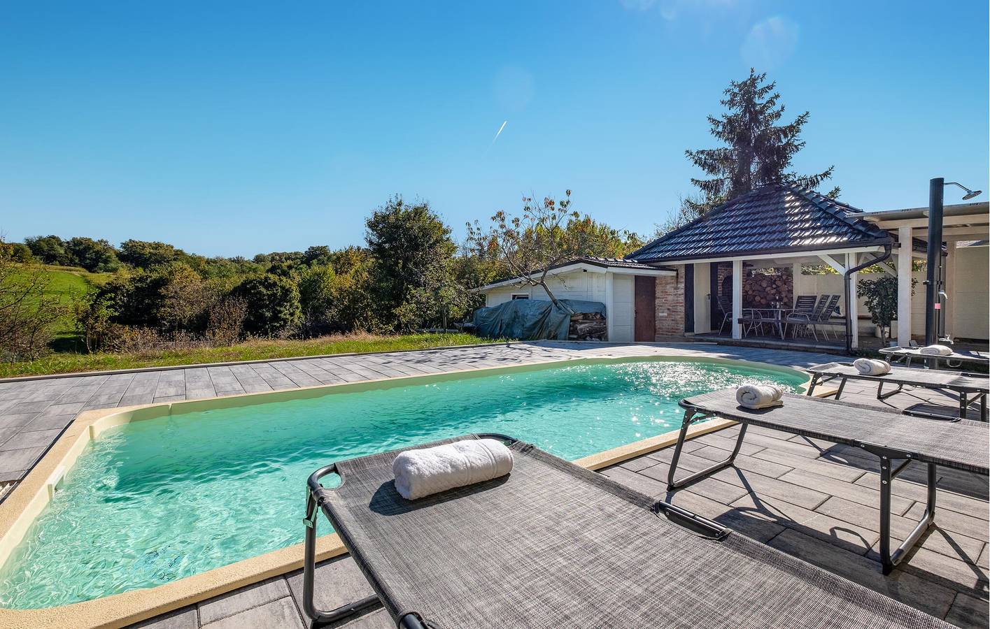 Ferienhaus für 6 Personen mit Terrasse in Zagreb und Umgebung