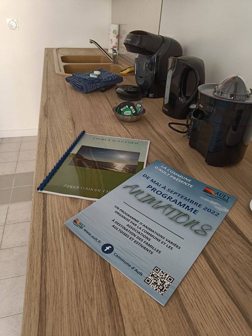 Appartement entier, 26* Appartement Freya 3* rdc, lave-linge, plage à 2 pas in Ault, Région d'Abbeville