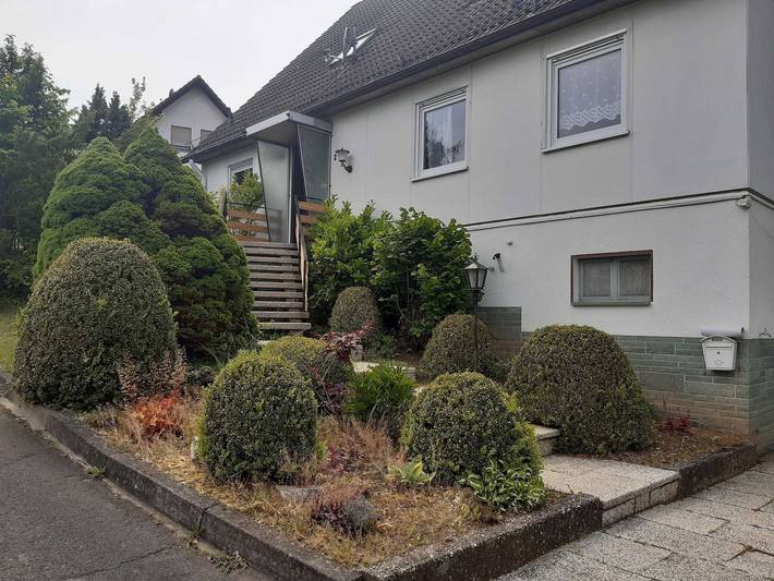 Ferienwohnung für 7 Personen, mit Balkon und Terrasse sowie Garten