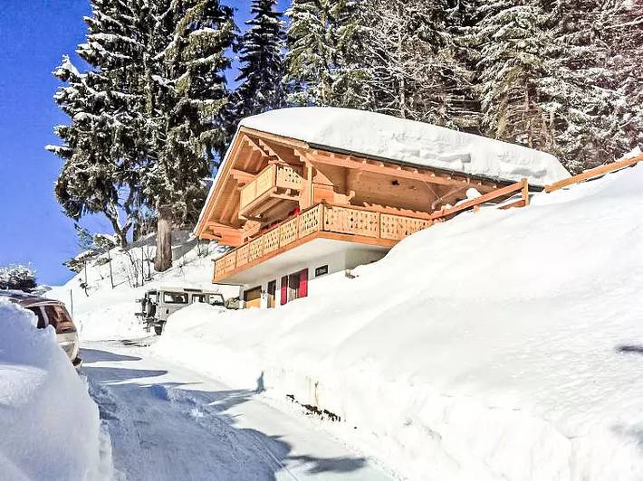 Chalet für 10 Personen, mit Balkon in Villars-sur-Ollon