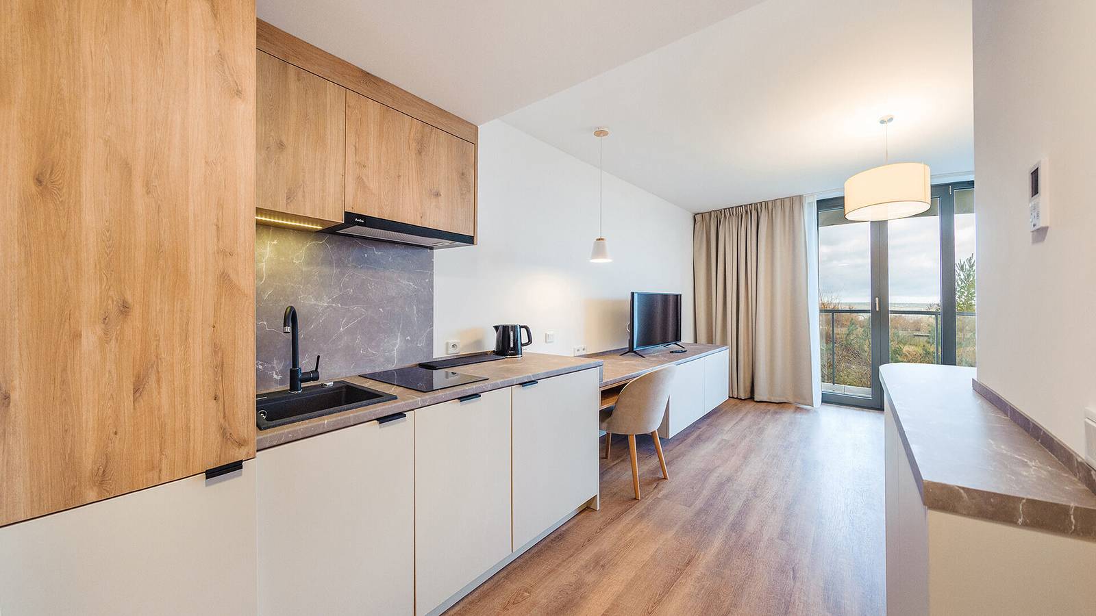 Cały apartament wypoczynkowy, Apartament wakacyjny dla 2 osób z sauna in Mielno, Powiat koszaliński