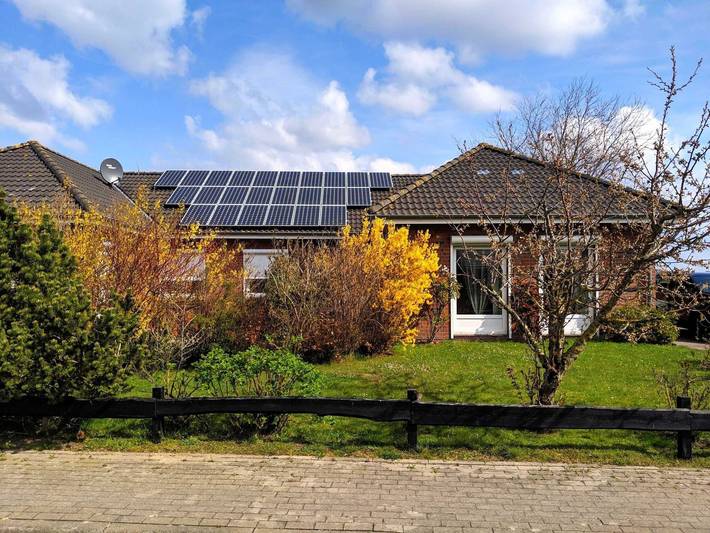 Ferienhaus für 4 Personen, mit Terrasse und Garten in Friedrichskoog