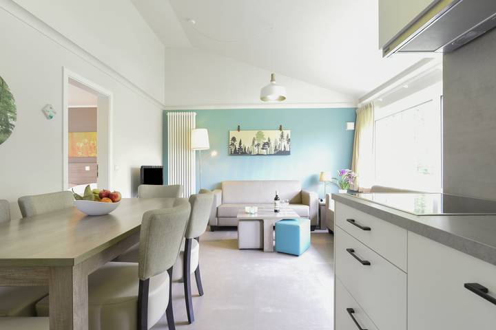 Bungalow für 6 Personen, mit Terrasse und Balkon/Terrasse in Saarburg und Umgebung - 2