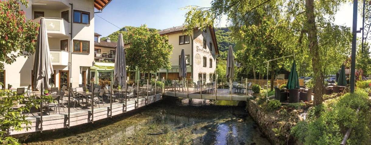 Hotel für 4 Personen, mit Terrasse und Garten sowie Sauna in Lichtenstein