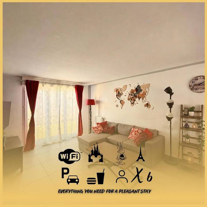 Location de vacances pour 6 personnes, avec Terrasse et Jardin à Othis