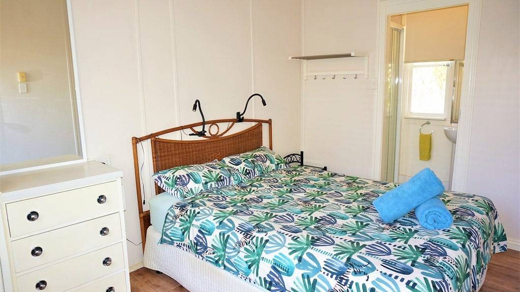 Getaway Villas, Unit 3 - Private überdachte Außenterrasse in Exmouth, Western Australia