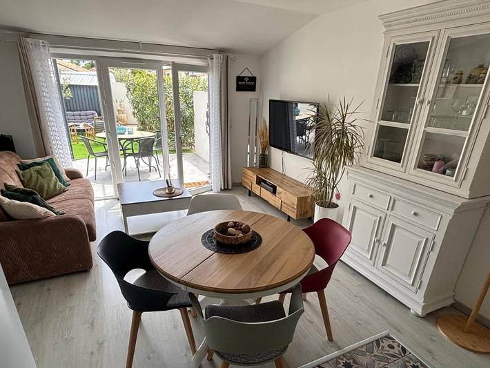 Appartement de vacances pour 4 personnes, avec jardin