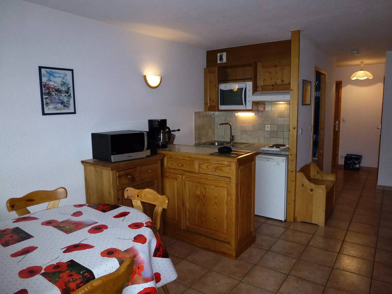 Entire apartment, 3 pieces for 6 persons in Bessans, Saint-Jean-de-Maurienne region