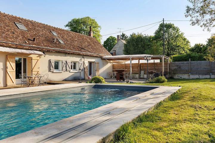 Maison de vacances pour 12 personnes, avec terrasse