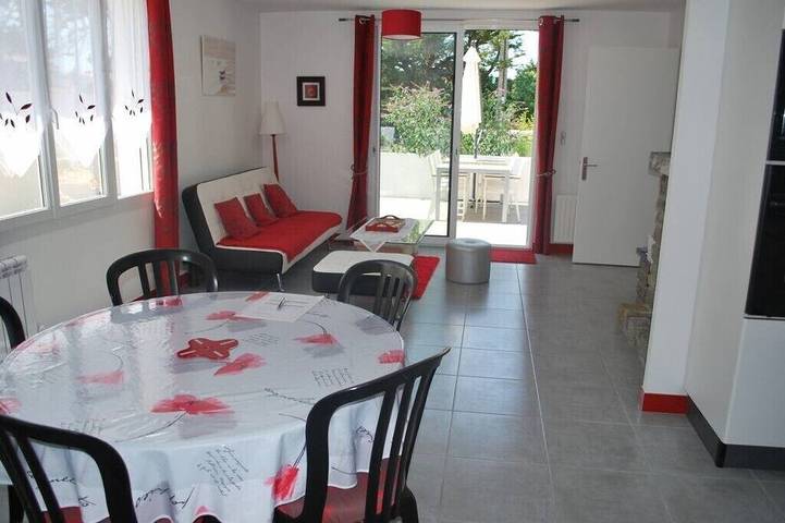 Villa pour 6 personnes, avec terrasse et jardin à Noirmoutier