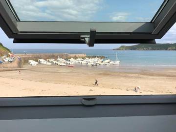 Gîte pour 2 personnes, avec vue dans Plage de Bréhec