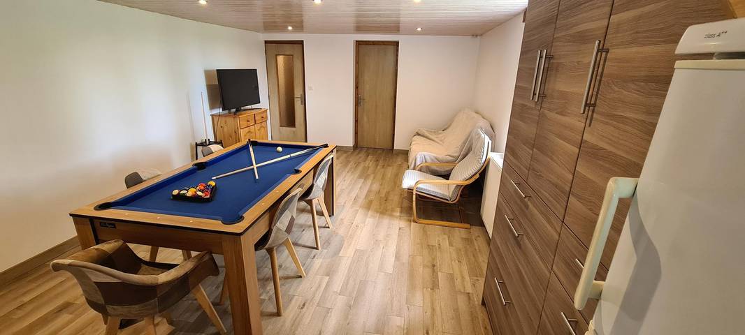 Gîte pour 6 personnes avec terrasse in Foncine-le-Haut, Parc naturel régional du Haut-Jura