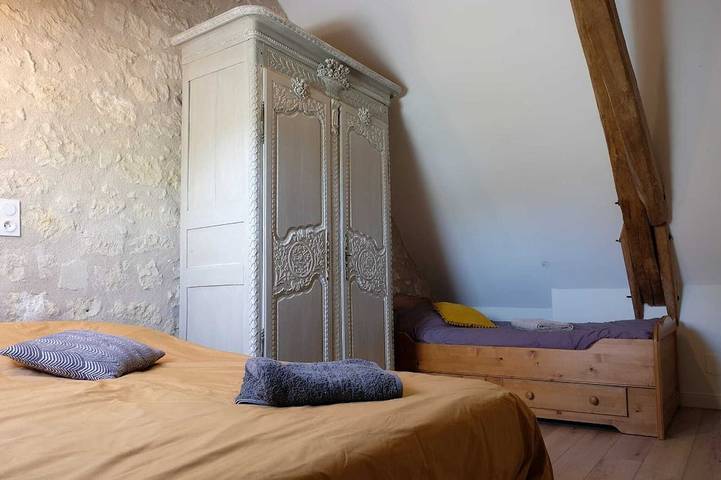 Gîte pour 6 personnes, avec jacuzzi et jardin à Rigny-Ussé - 2