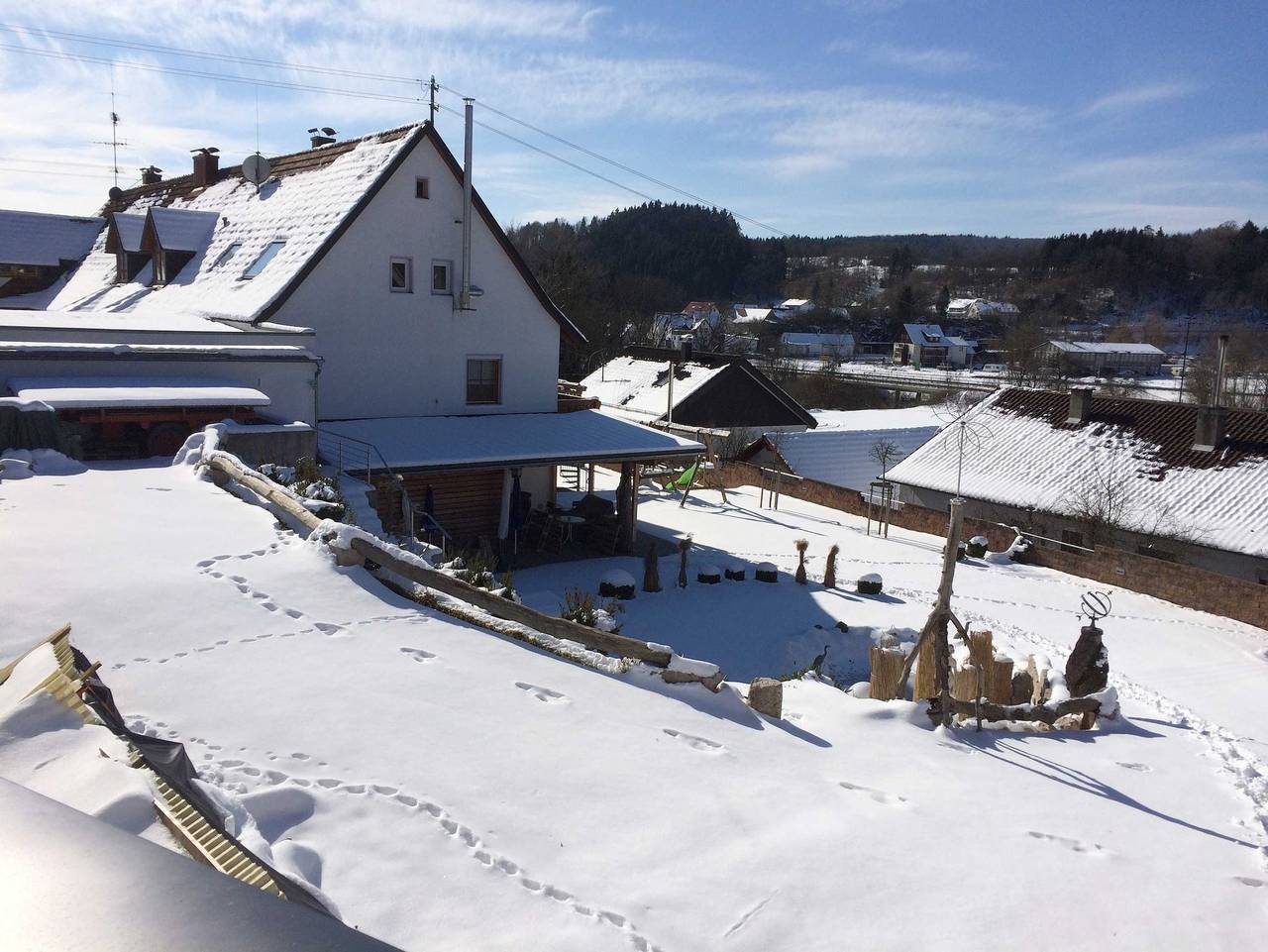 Ganze Ferienwohnung, Trudis Ferienwohnung - Ferienwohnung 5 ***** (im Dg) in Veringenstadt, Naturpark Obere Donau