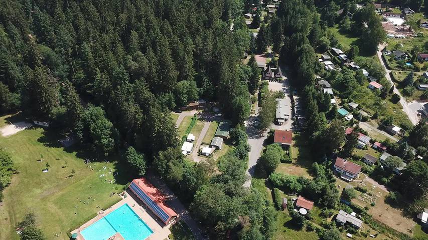 Hütte für 2 Personen, mit Terrasse in Thüringen - 4