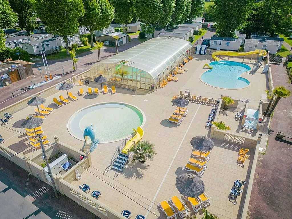 Zecamping 4* 5km plage parc aquatique animaux acceptés club enfant in Saint-Augustin, Côte de Beauté