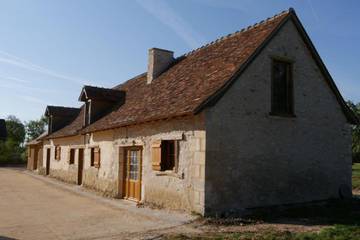 Gîte pour 6 personnes, avec terrasse à La Puye