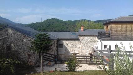 Gîte pour 6 personnes, avec jardin et vue à Chamborigaud